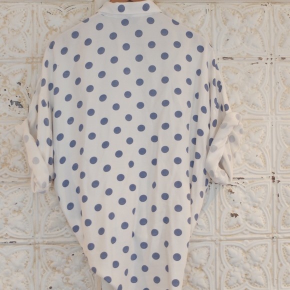 Vintage Polka Dot Button Up - Picture 2 of 2